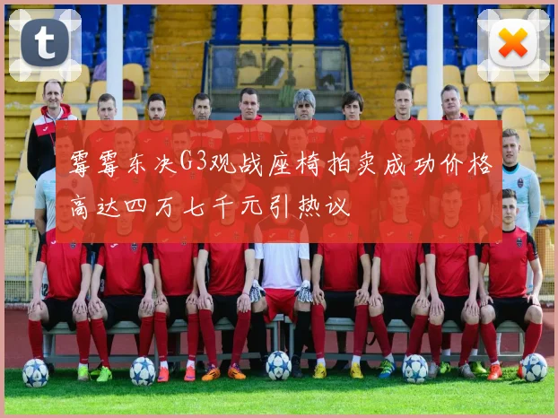霉霉东决G3观战座椅拍卖成功价格高达四万七千元引热议